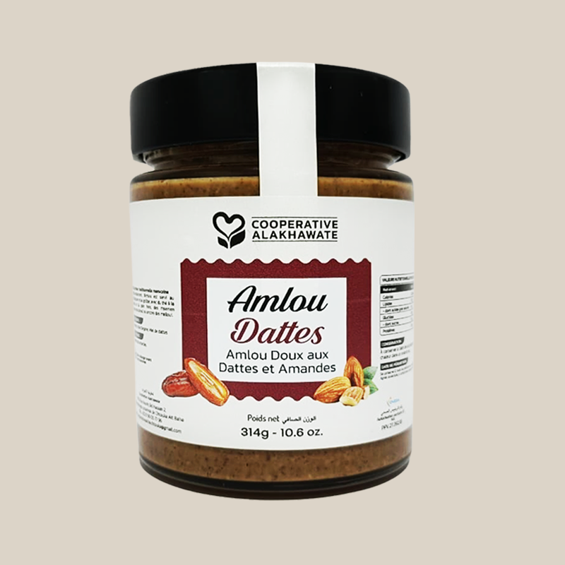 Amlou Dattes - Douceur aux Amandes (314g)