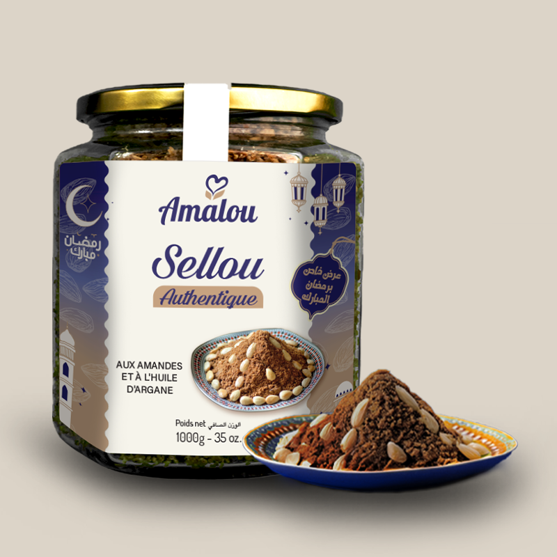 Sellou Authentique - Amandes & Argan (1kg)