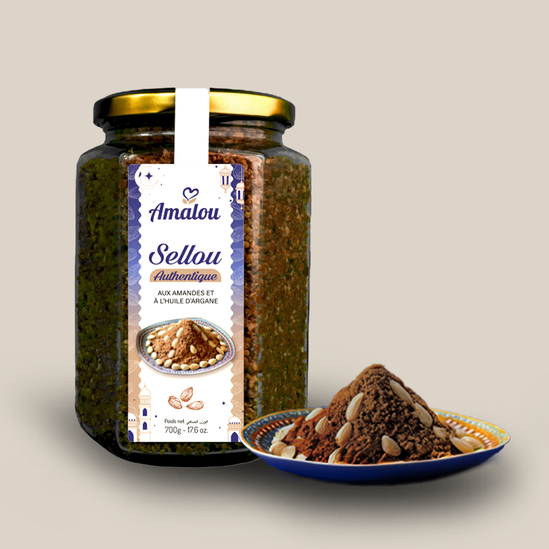 Sellou Authentique - Amandes & Argan (700g)