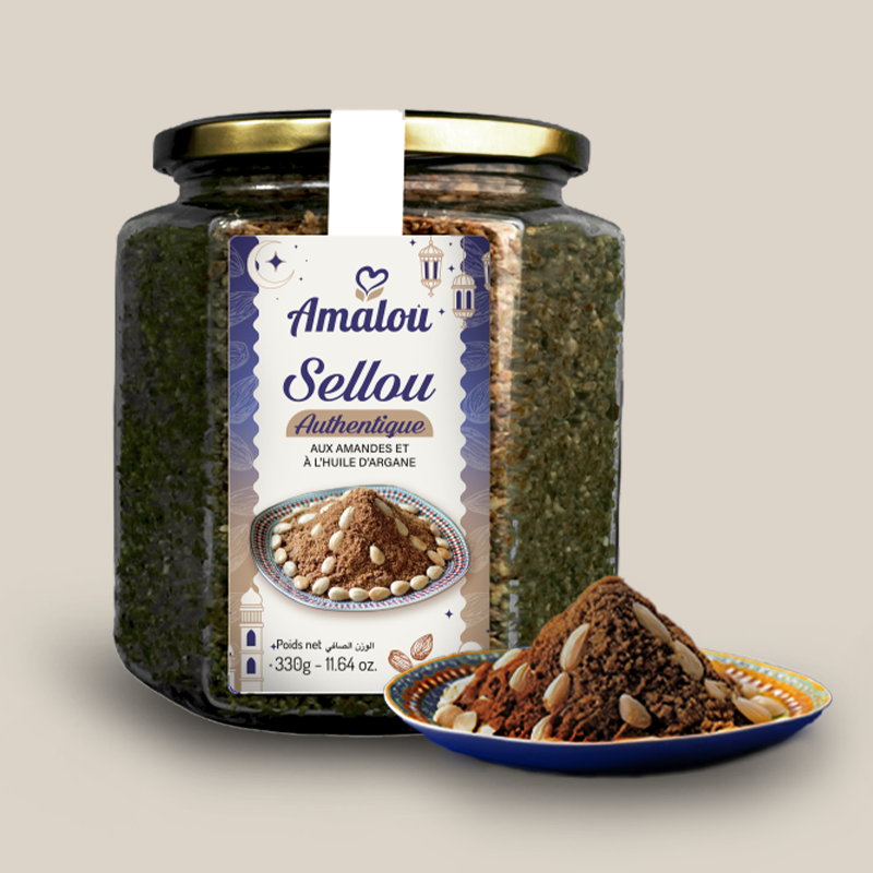 Sellou Authentique - Amandes & Argan (330g)