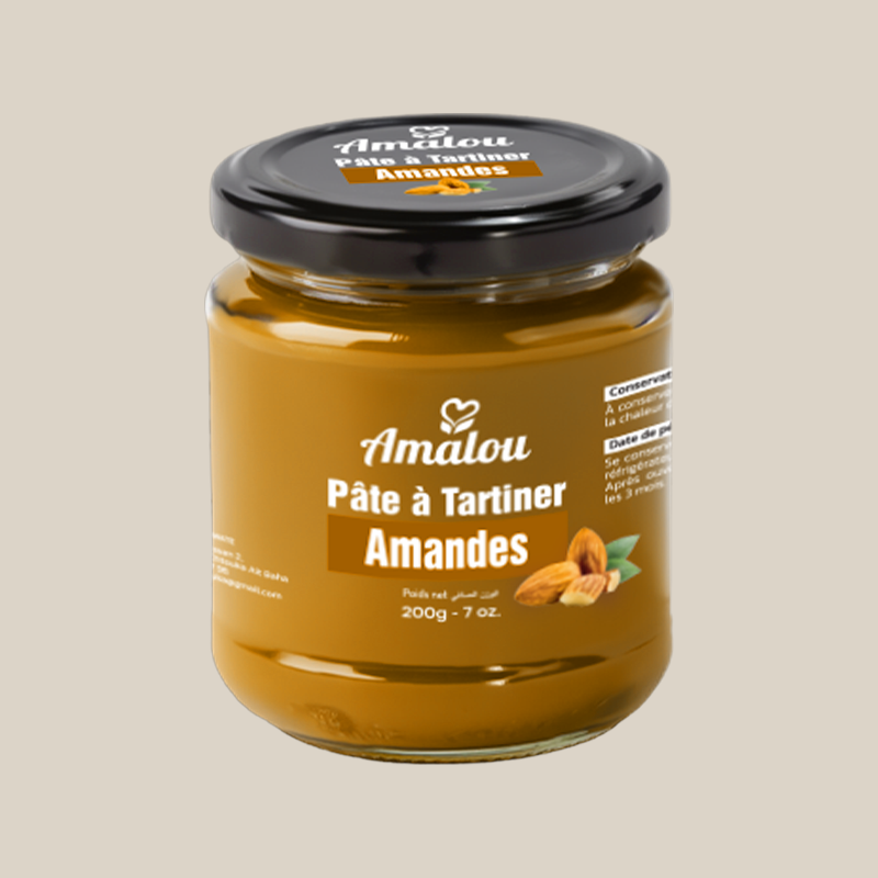 Pâte à Tartiner Amandes – L’Authentique (200g)