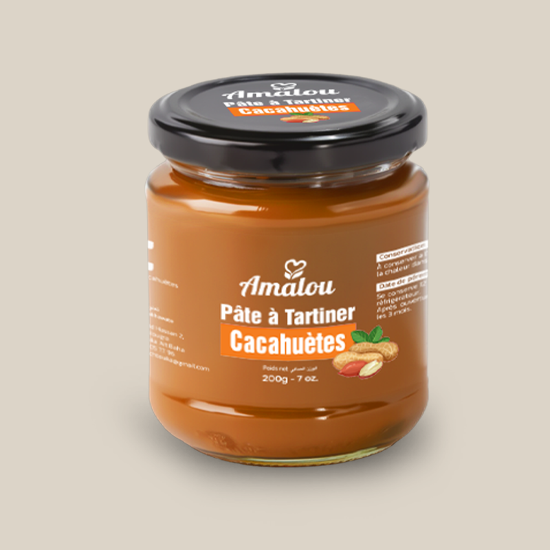 Pâte à Tartiner Cacahuètes - La Gourmande (200g)