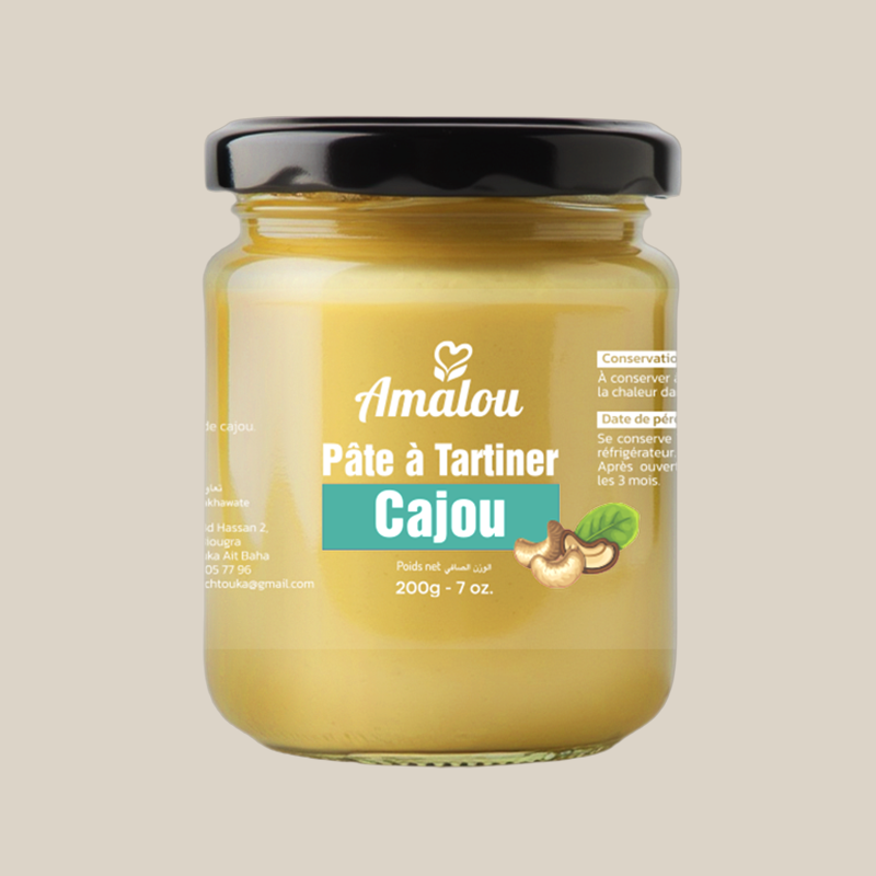 Pâte à Tartiner Cajou - L'Onctueuse (200g)